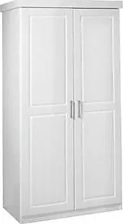 Armoire 3 Portes Bois Massif Angel 190cm Blanc