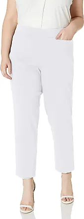 Alfred Dunner Women's Allure Slimming Plus Size Stretch Pants