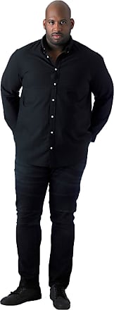 6XL Mens D555 ALASTAIR Long Sleeve Button Down Oxford Shirt Big King Size 2XL