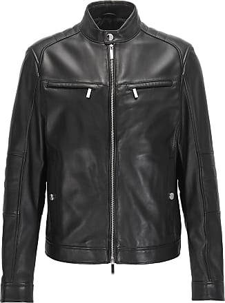 hugo boss petronas leather jacket