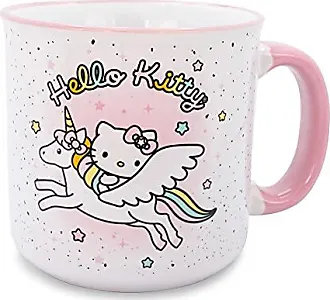 Silver Buffalo Sanrio Hello Kitty Pastel Rainbow Carnival Cup With Lid |  Holds 20 Ounces