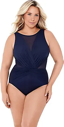 Miraclesuit Women's Plus Size Swimwear Solid Oceanus Sweetheart Neckline  One Piece Swimsuit : : Clothing, Shoes & Accessories