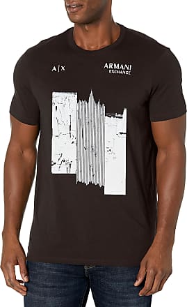 Armani Exchange Men's Solid Long Sleeved Pima Cotton T-shirt