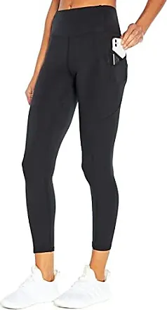 Bally Total Fitness Women's Cami High Rise Tummy Control Pocket Legging,  Black