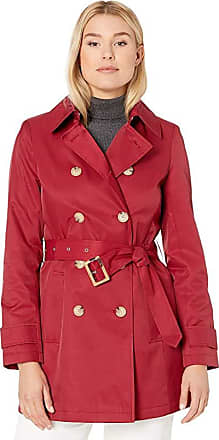 ralph lauren red trench coat