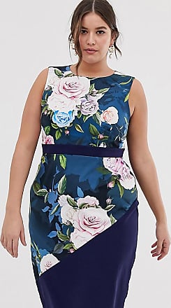 paper dolls floral midi dress