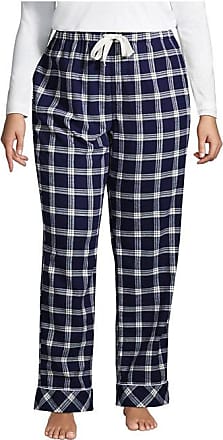 Aibrou Ladies 100% cotone Sleepwear Bottoms Checked Pigiama Bottoms Flannel Lounge Pajamas Pants Coperta Sleepwear 