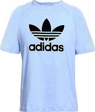 light blue adidas originals t shirt