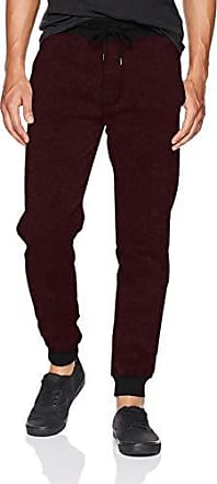 southpole men's basic fleece marled jogger pant