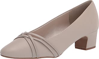 Easy Street Womens Pump, Oatmeal Linen,9 N US