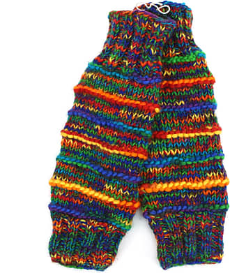 LoudElephant Hand Knitted Wool Jumper - SD Rainbow (Small) : :  Fashion