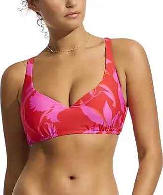 Seafolly Womens Dd Square Neck Tankini Top Swimsuit