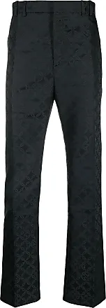 Charles Jeffrey Loverboy multi-pocket jacquard longline waistcoat - Black