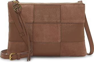 LUCKY BRAND Tan Leather & Suede Crossbody Purse – ReturnStyle