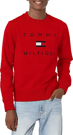 NWT Mens Tommy Hilfiger Signature Logo Crewneck Cotton Sweater S M L XL