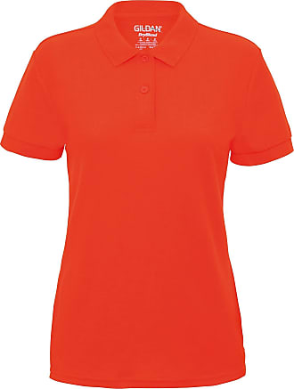 Gildan Gildan DryBlend Ladies Sport Double Pique Polo Shirt (2XL) (Orange)