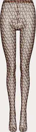 Toile Iconographe Tulle Tights for Woman in Light Camel/black