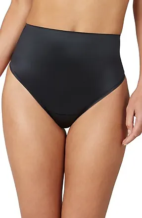 SPANX Everyday Shaping Thong in Very Black