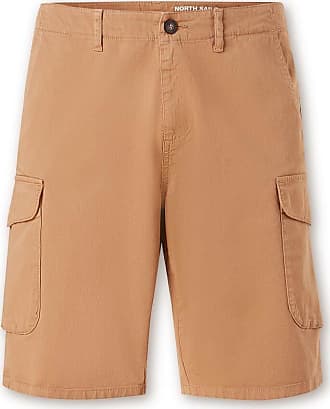 Damen Bekleidung Kurze Hosen Cargo Shorts Moncler Synthetik Shorts in Braun 