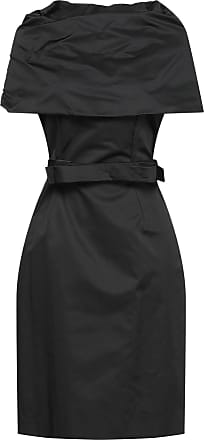 Mode Jurken Wollen jurken Paule ka Wollen jurk lichtgrijs-zwart zakelijke stijl 