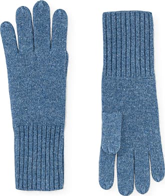 Accessoires Handschuhe Fingerhandschuhe urban knit Fingerhandschuhe gr\u00fcn-creme Casual-Look 