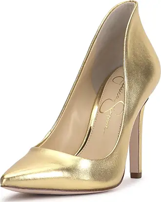Gold Leather Pumps: up to −88% over 32 products | Stylight