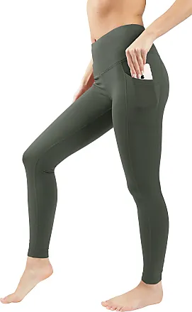 Yogalicious Squat Proof Fleece Lined High Waist Leggings for Women