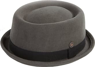 Dasmarca Crushable & Packable Wool Felt Winter Porkpie Hat 