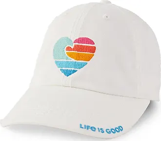 Life Is Good Heart of Dogs Sunwashed Chill Cap Smoky Blue