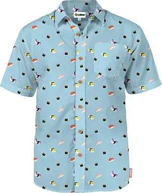 Blue Lock Characters Graphic Mens Hawaiian Shirt,Blue Lock Casual Button  Down Hawaiian Shirts 