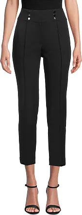 Kasper womens Tab Front Pants, Black, 14 US at  Women's Clothing store