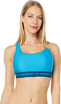 Blue TrueStrength cutout medium-impact sports bra