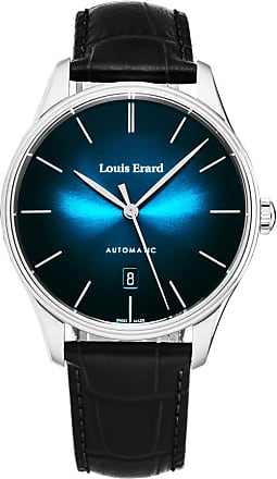 Louis Erard Emotion Automatic Diamond Blue Dial Ladies Watch 92600OS25.BAS96
