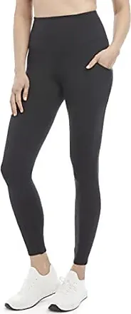 Danskin Women's Performance Legging with Pockets, Black Salt, X-Small in  2023
