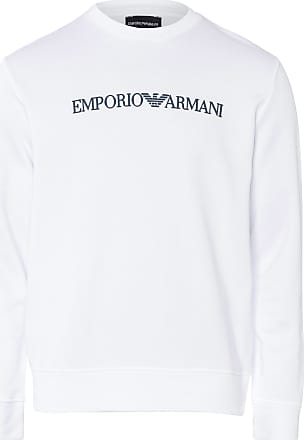 Emporio Armani Sweater All Over Logo Terry Homme