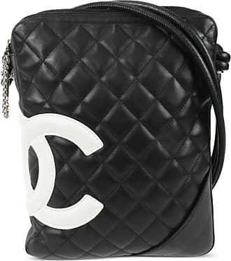 Chanel Cambon Ligne Snake Skin Logo In Quilted Leather
