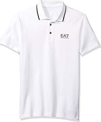EA7 Train Core Back & Stripe Polo Shirt Black 