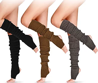 SATINIOR 4 Pairs Cable Knit Leg Warmers Women Knitted Winter Crochet Knee  Boot Stockings Cuffs Long Legging Socks (Black, Light Gray, Dark Gray, Wine  Red) at  Women's Clothing store