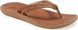 NWT - Olukai Women's Kapehe Flip Flops In Rosette Pink Sandals
