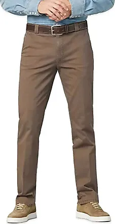 Meyer Cotton Four Seasons Camel Pants - Chino Regular Fit