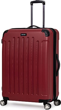 Liufeilong Universal Wheel Trolley case Aluminum Frame 24 inch Men and Women Suitcase Gift Box Color : Red, Size : S 
