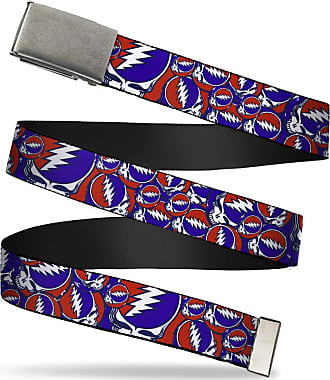  BUCKLE-DOWN INC. Men's Buckle-Down Seatbelt Belt Brass Knuckles  Kids, Multicolor, 20-36 Inches : Clothing, Shoes & Jewelry