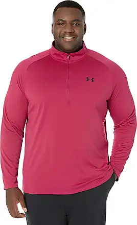Under Armour Mens Tech Vent Jacquard T-Shirt - Pink