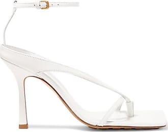 bottega veneta white heels