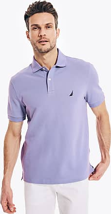 900 Global Men's Boost Performance Polo Bowling Shirt DriFit Purple Black White