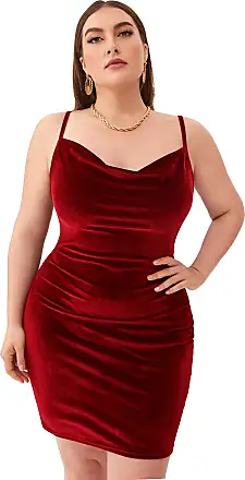  SOLY HUX Women's Plus Size Sexy exotic Cut Out