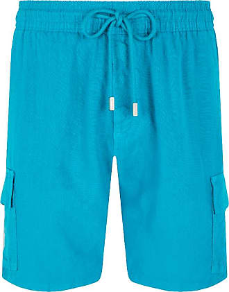 Navy for Men Blue Mens Clothing Shorts Cargo shorts Meraki Poetme010 Solid Shorts in Blue 