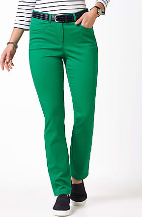Loewe Woll-Cashmere-Jacke Grün in Grün Damen Bekleidung Hosen und Chinos Hose mit gerader Passform 