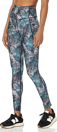 Spalding Women's Activewear Cotton Blend 28 Inseam Legging with Pocket,  Charcoal Heather Grey, S at  Women's Clothing store