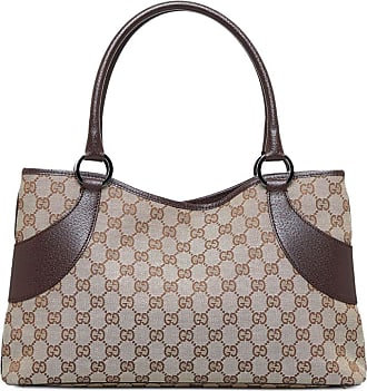Gucci Neutral Gg Supreme Tender Duffle Bag In Brown
